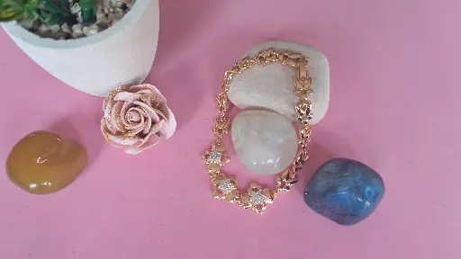 [BR-009-144] Flower bracelet